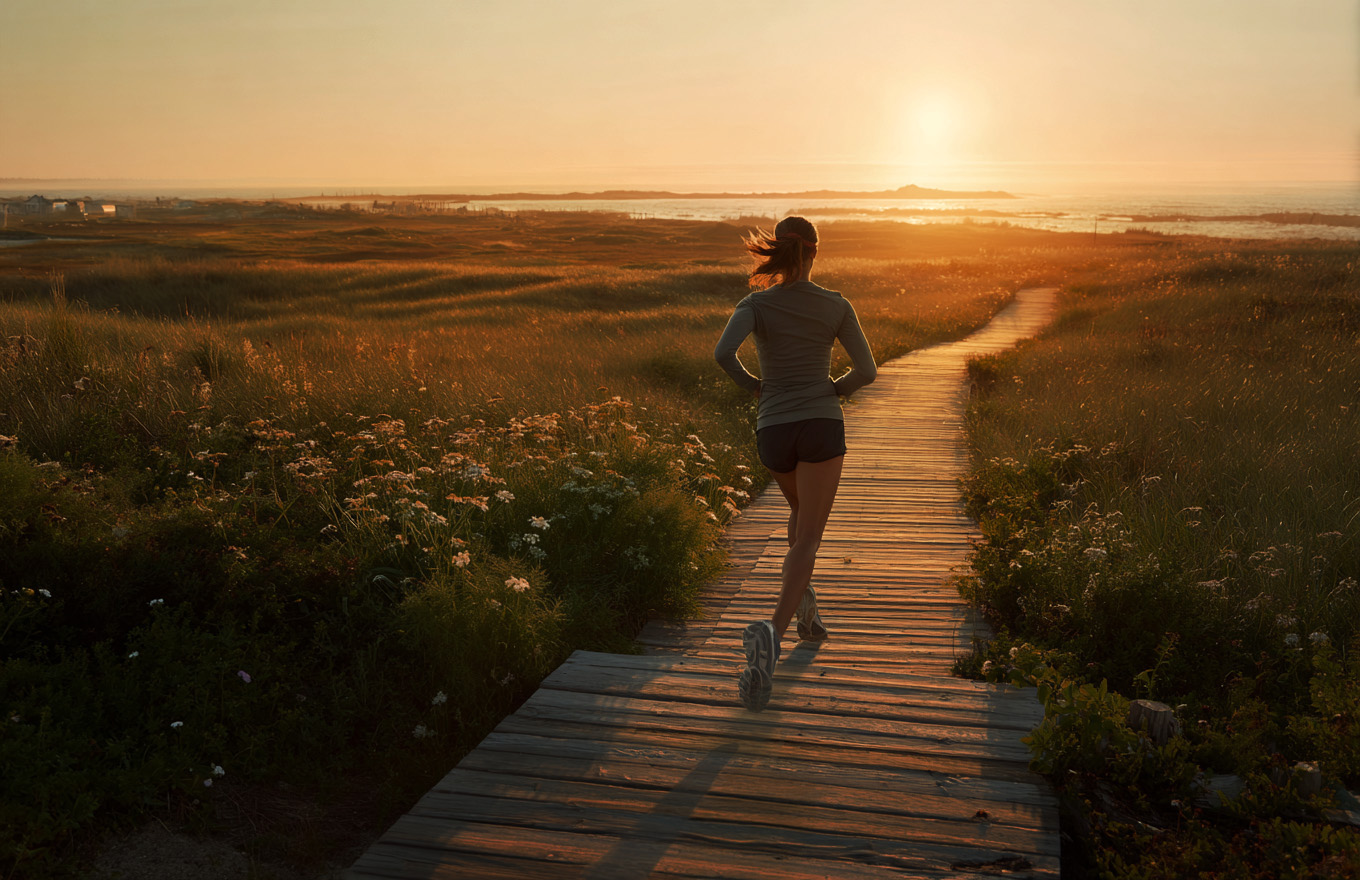 thefamily_A_photograph_of_an_attractive_woman_running_on_the__04fa97ea-66e3-49dd-afc6-5964663e87e4_2